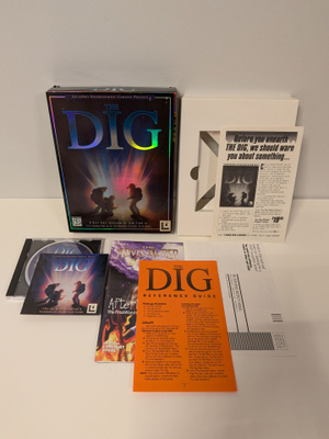 The Dig PC CD USA LucasArts BIG BOX BIGBOX CIB