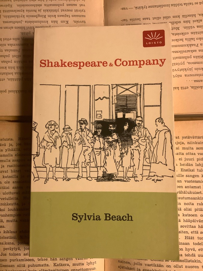 Sylvia Beach - Shakespeare & Company (pokkari)