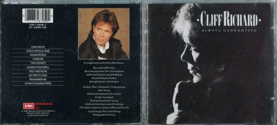 CLIFF RICHARD . CD-LEVY . ALWAYS GUARANTEED
