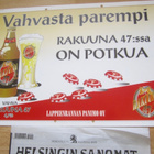 VANHA Mainos Juliste Rakuuna 47 Olut Lappeenranta - pikkukuva 1