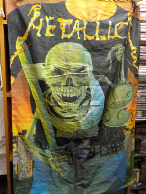 METALLICA VERY RARE SEINÄLIPPU VUODELTA 1992