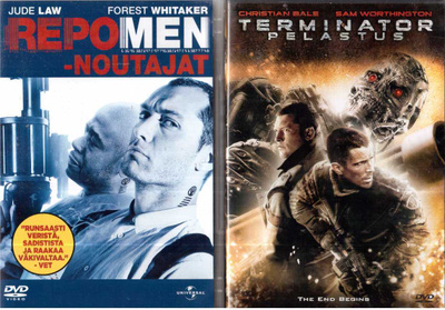 2 KPL DVD ELOKUVIA