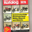 Motorrad, katalog, moottoripyörät, 1978. - pikkukuva 1