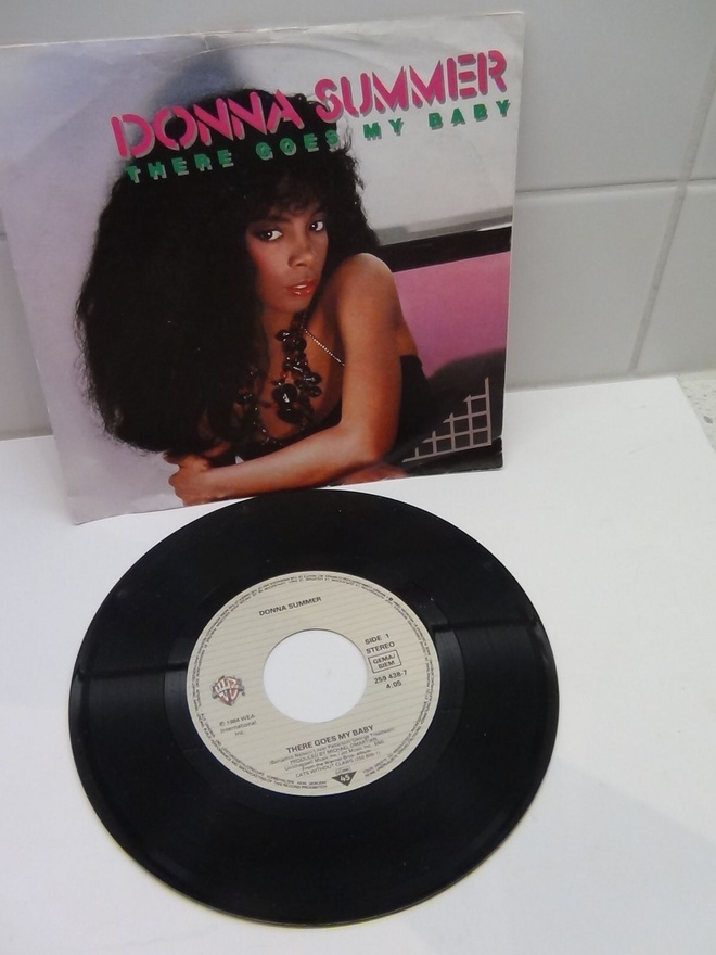 DONNA SUMMER 7´THERE GOES MY BABY, MAYBE IT´S OVER