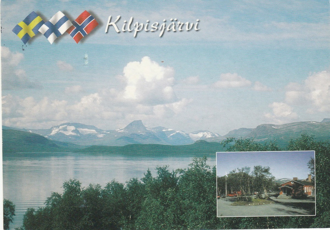 Postikortti, KILPISJÄRVI, erikoisleima