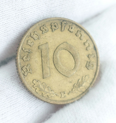 Saksa 10 Reichspfennig 1938 E