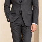 TOMMY HILFIGER TAILORED MIESTEN TUMMAN HARMAA PUKU KOKO 46 - pikkukuva 1