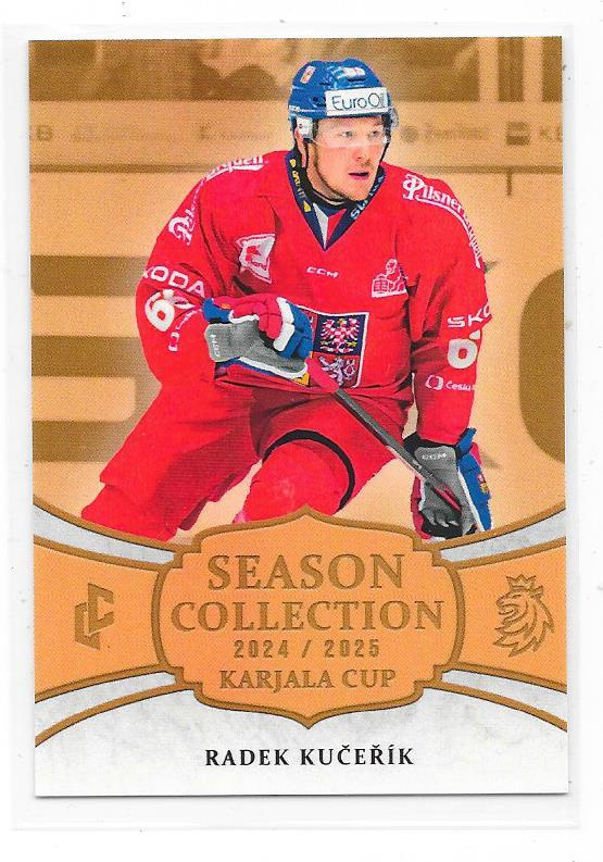 2024-25 Tsekki maajoukkue #9 Radek Kucerik ex Ässät
