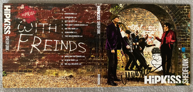 Hipkiss (Muddy Manninen) – Shedfunk, cd