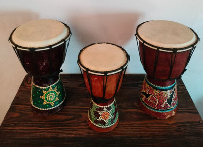 3 djembe rumpua