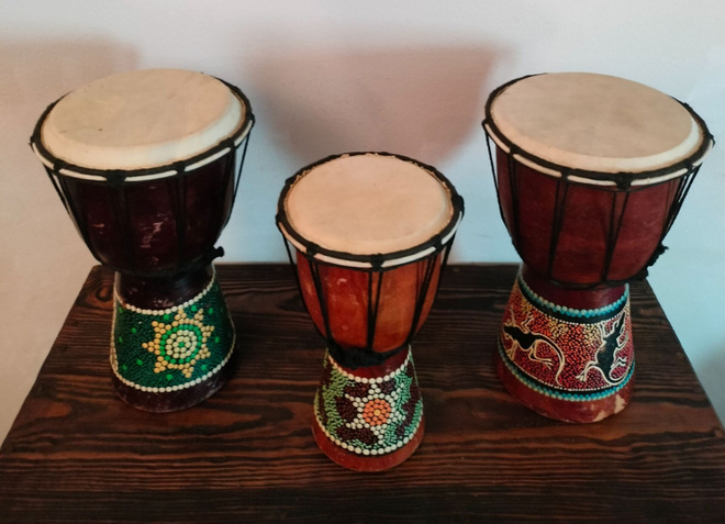 3 djembe rumpua