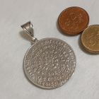 ISO Kreikan Faistoksen kiekko riipus Hopea riipus 925 - pikkukuva 3