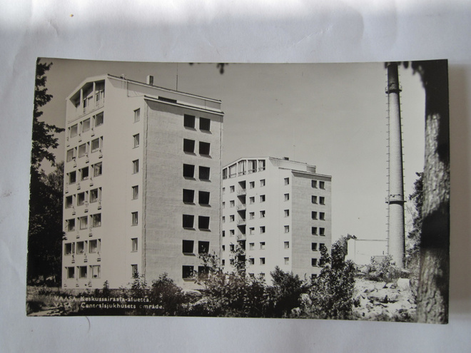 VANHA Postikortti Vaasa 1950-luku Alkup.Mallikappale