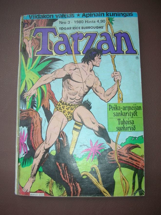 Tarzan 1980 paksu teos