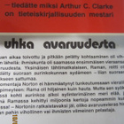 Arthur C. Clarke - Uhka avaruudesta (kovakantinen) - pikkukuva 5