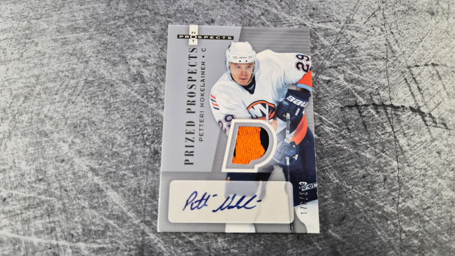 Petteri Nokelainen 2005-06 Fleer Hot Prospects RPA