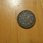 Suomi 25 penniä 1865 hopeaa - pikkukuva 1