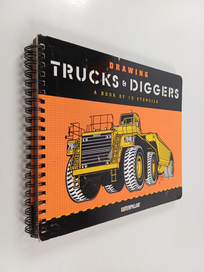 Caterpillar : Drawing Trucks and Diggers - A Book of 10 S...