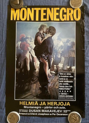 Makavejev: Montenegro. Elokuvajuliste.