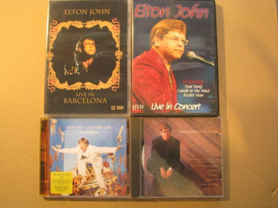 ELTON JOHN ( dvd:t & cd:t )