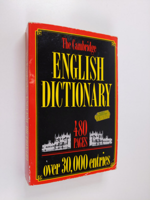R. F. Patterson : The Cambridge English Dictionary