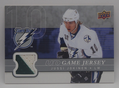 2008-09 Upper deck Game jersey Jussi Jokinen