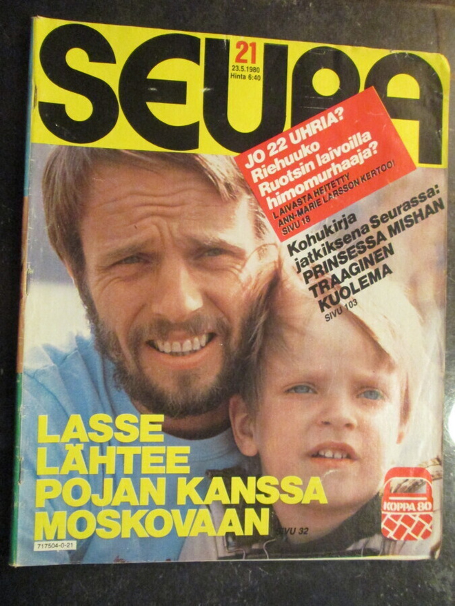 SEURA LEHTI 21 / 1980 46 V. TAKAA SIS.LUETTELO KUVAT 2, 3, 4