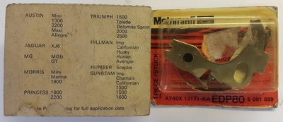 Katkojan kärjet Jaguar, Mini, Triumph,Hillman,MG,Humber