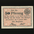 Saksa Notgeld 50 Pfennig, Jarotschin 9.1.1917 F - pikkukuva 1