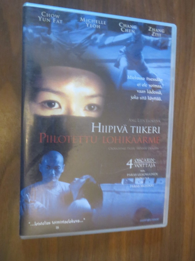 Ang Lee: Hiipivä tiikeri, piilotettu... DVD