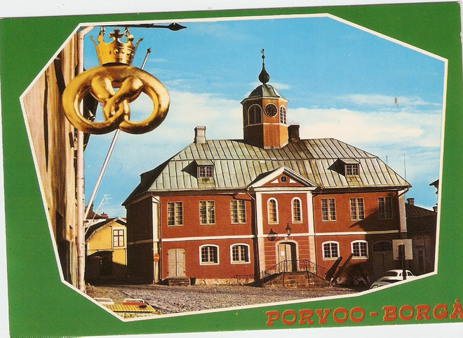 Porvoo - Borgå: Vanha Raatihuone. Ei kulk.