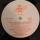 LOUIS SATCHMO ARMSTRONG : 20 UNFORGETTABLE HITS  LP - pikkukuva 4