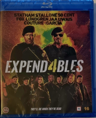 *UUSI* EXPEND4BLES (EXPENDABLES 4) BLU-RAY