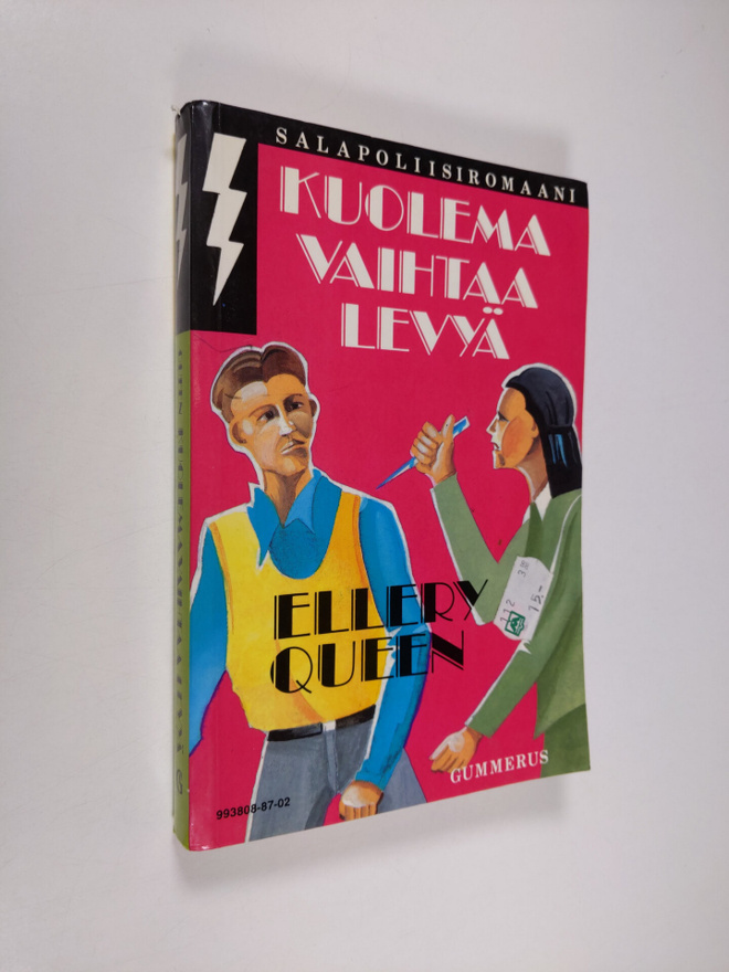 Ellery Queen : Kuolema vaihtaa levyä : jännitysromaani
