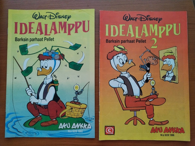 Aku Ankka erikoisnumerot - Idealamppu 1 ja 2