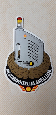 Shell tarra, mestarivoitelija TMO