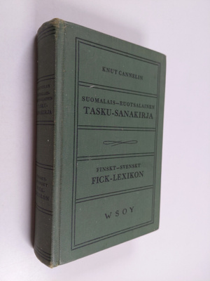 Knut Cannelin : Suomalais-ruotsalainen taskusanakirja