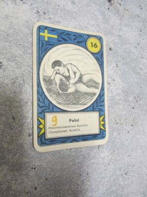 KERÄILYKORTTI BERLIININ OLYMPIALAISTA 1936
