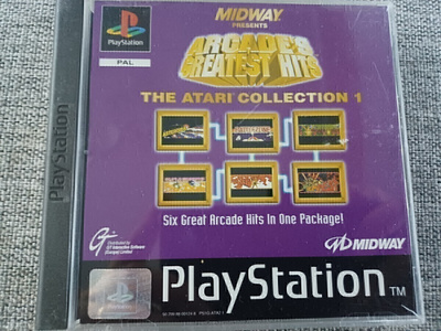 PS1 - Arcade's Greatest Hits Atari Collection 1 ( CIB )