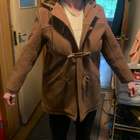 Hupullinen Vaaksan duffelitakki 160cm - pikkukuva 1