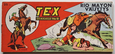 TEX seikkailu No 13 1956 (4. vsk)