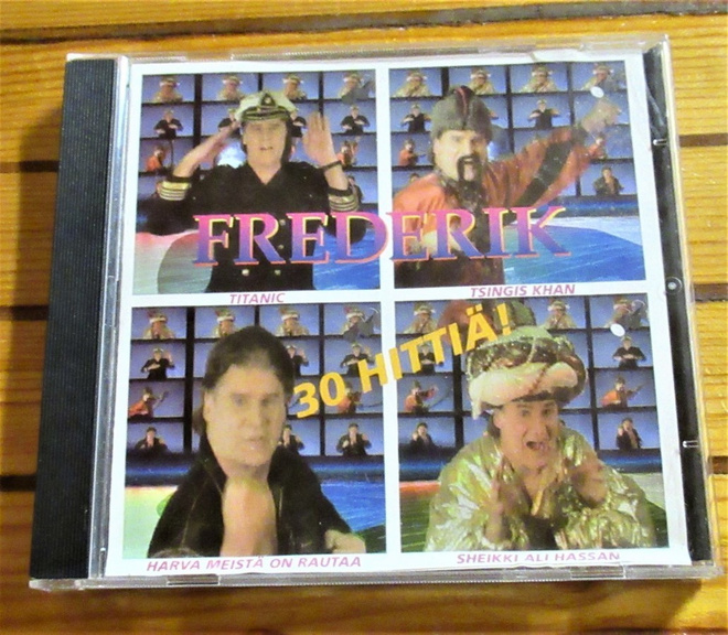 Frederik livenä 30 hittiä Reetu Records 1999