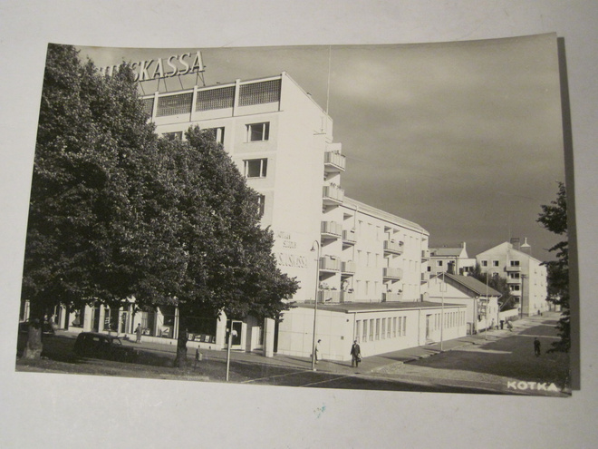 VANHA Postikortti Kotka 1950-l Alkup.Mallikappale