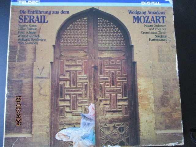 W.A.Mozart DIE ENTFÜHRUNG AUS DEM SERAIL (3 x CD)