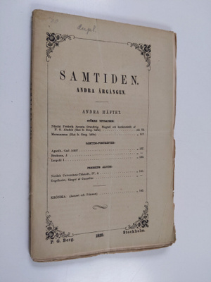 Samtiden : skildringar från verldsteatern : andra häftet ...