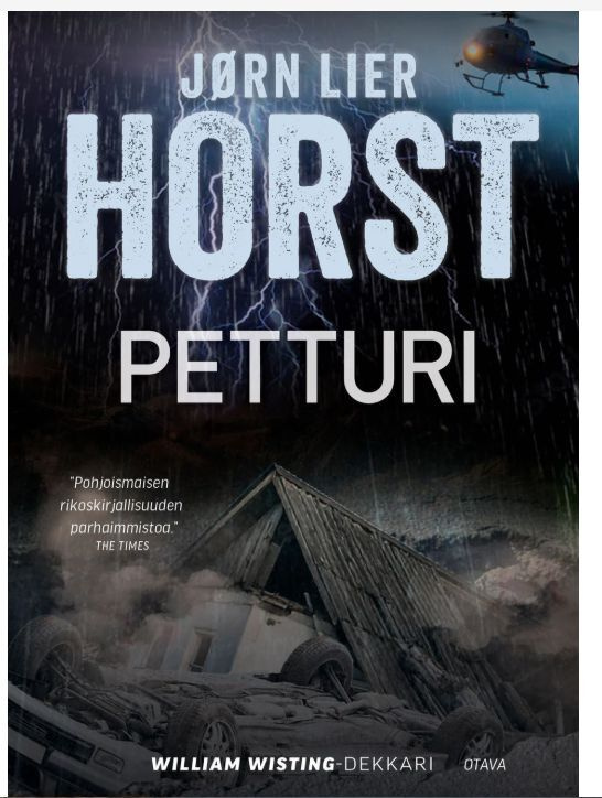 HORST Jorn Lier. Petturi. Kovakantinen.