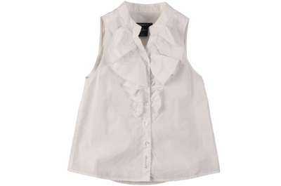 GANT l.valkoinen frilla TOPPI 110/116 cm, ovh 74,90€