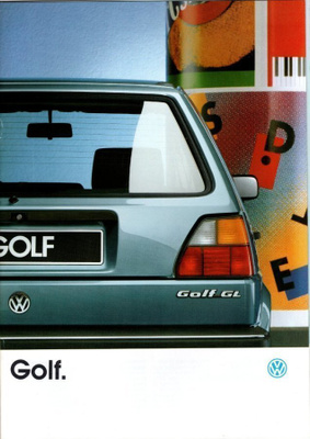 VW Golf -esite, 1988