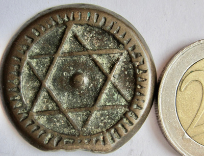 Marokko Morocco 4 Falus 1867 1283