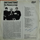 EROTTAMATTOMAT-UNTO MONONEN JA TANGO-LP,SÄLP 733, v.1977 - pikkukuva 2